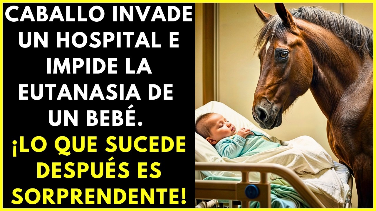 CABALLO INVADE UN HOSPITAL E IMPIDE LA EUTANASIA DE UN BEBÉ. LO QUE SUCEDE DESPUÉS ES SORPRENDENTE!