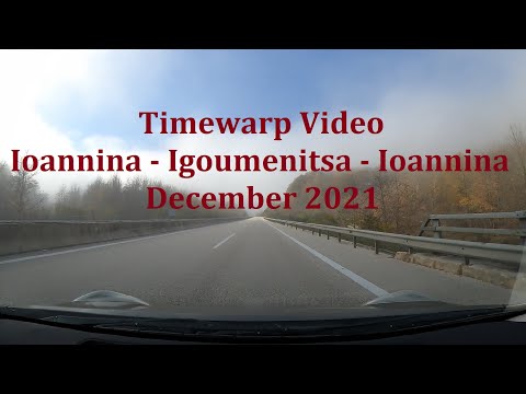 Fast Drive | Greece | Ιoannina - Igoumenitsa - Ioannina via Egnatia Odos/A2 | Winter 2021