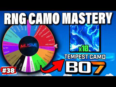 Unlocking Tempest Camo in BO7, but an RNG Wheel Decides EVERYTHING!