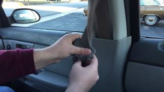 How To Untangle / Untwist Your Seat Belt