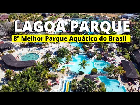 COMO É O LAGOA PARQUES EM CALDAS NOVAS, PARQUE AQUÁTICO, ÁGUAS TERMAIS, VALE A PENA?