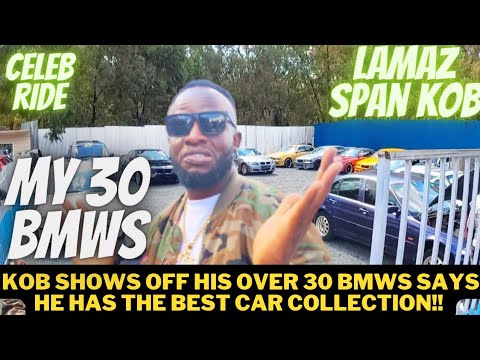 I Own Over 30 BMW cars! One Almost K!lled me! Lamaz Span Boasts About His BMW Collection- Celeb Ride
