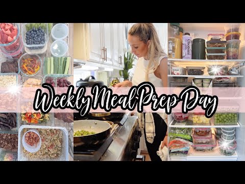 WEEK OF MEAL PREP // FAMILY OF 6 // LUNCH, SNACKS AND DINNER