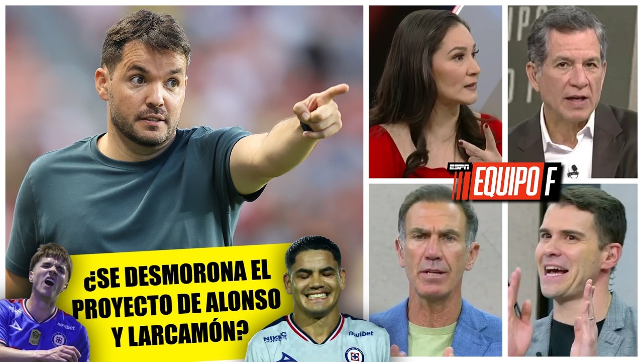 LARCAMÓN vive sus horas más oscuras en CRUZ AZUL. ¿Solo lo salvaría título del CLAUSURA? | Equipo F