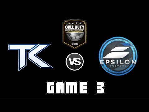 COD Champs 2015: Team Kaliber vs Epsilon - GAME 3 - Pool Play