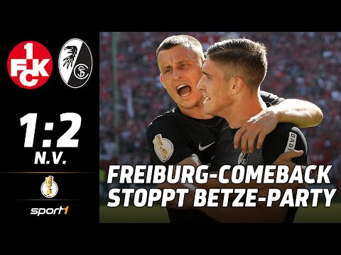 1. FC Kaiserslautern vs SC Freiburg 1:2 n.V. | Tore und Highlights 1. Runde DFB-Pokal | SPORT1