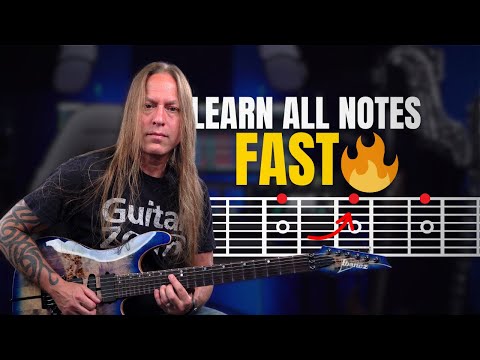 The Fastest Way to Learn Guitar Notes (Without Memorizing the Whole Fretboard)