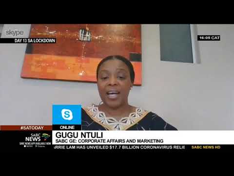 COVID-19 | SABC's Learner Support initiative with Gugu Ntuli