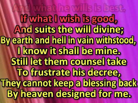 Away, my needless fears