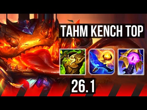 TAHM KENCH vs RENEKTON (TOP) | EUW Master | 26.1