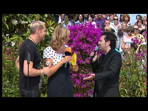 Anders | Fahrenkrog - Gigolo& interview (ZDF-Fernsehgarten 29.05.2011)