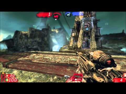 unreal tournament 3 CTF sniper gameplay