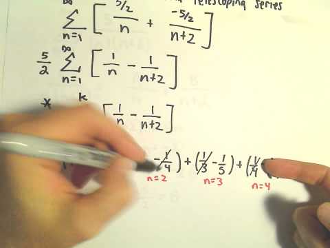 Telescoping Series , Finding the Sum, Example 1