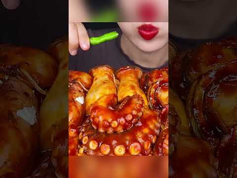 ASMR MUKBANG| Spicy FLEX Seafood Boil Octopus, Squid, Abalone, Shrimp Recipe Cooking&Eating Mukbang