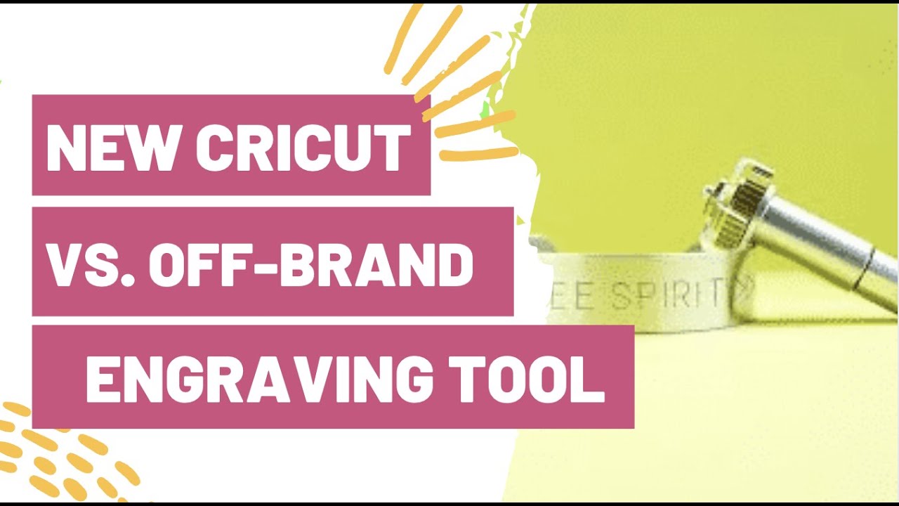 New Cricut Engraving Tool vs. Off Brand Engraving Tool