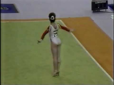 Cristina Bontas 🇷🇴 FX AA 9.925 1990 European Championships