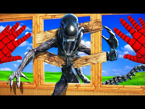 ALIEN ATTACKS Our Home... (Bonelab Mods)