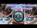 Traditional Stained Glass Porthole Window Making