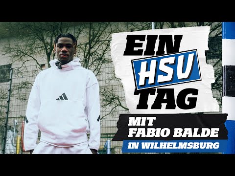 A day with Fabio Balde in Wilhelmsburg | Cage, sports field, school | A HSV day