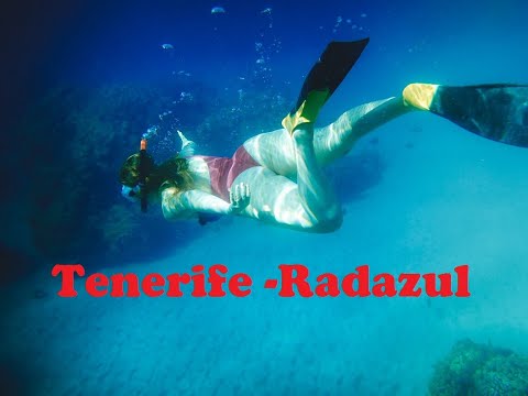 Tenerife - Snorkeling, Playa de Radazul, increíble claridad 🇪🇸 Islas Canarias #221