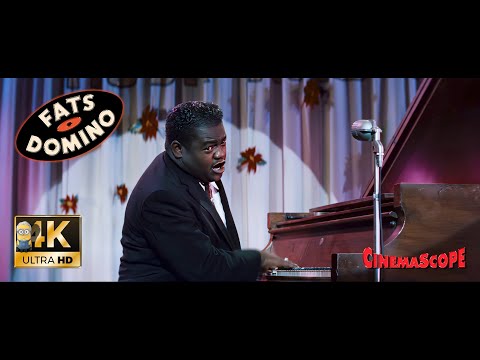 Fats Domino AI 4K Enhanced ⭐UHD⭐ - Blue Monday 1956