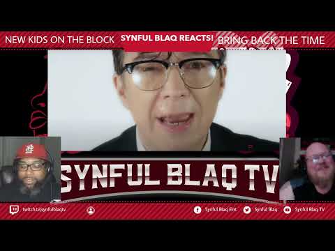 We did not know we needed this in our lives! Synful Blaq Reacts - New Kids on the Block - Bring Back