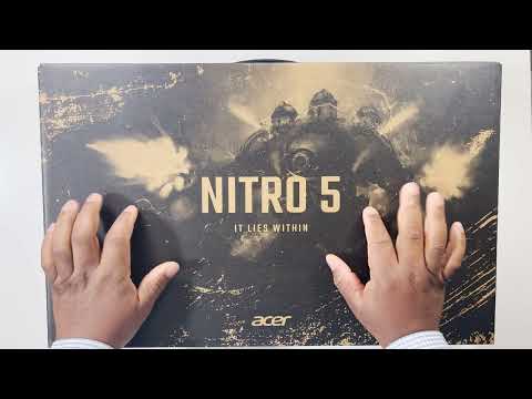Acer Nitro 5 Gaming Laptop Unboxing and Setup