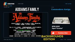 Commodore Amiga -=Addams Family=- The Backgrounds Edition