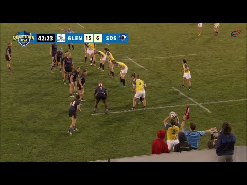 Lineout To Maul To Ground Turnover: Glendale MERLINS (Joanna McElroy) v San Diego SURFERS 10-21-17
