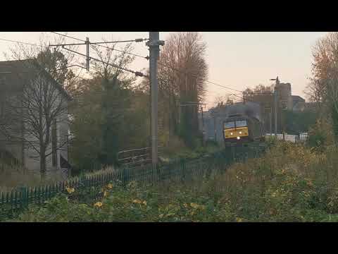 The Two Ronnies !! 57006/57001 0z47 Carnforth Steamtown - Bury ELR, 6th November 2020