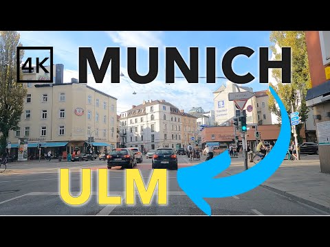 Driving from MUNICH to ULM (Germany) on Bundesautobahn 8 | Shot on GoPro Hero