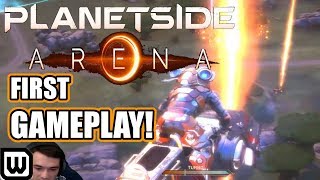 Planetside Arena - First Live Gameplay! Demo &amp; Review