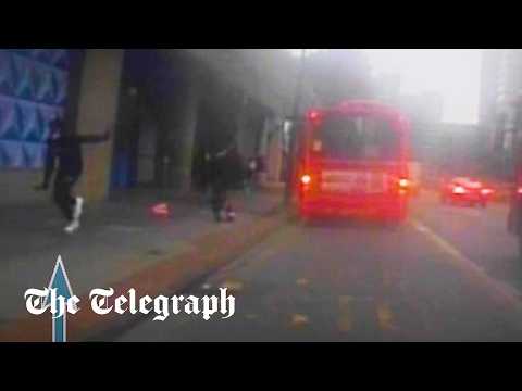 'It's murder,' moment police arrest teenager who stabbed schoolgirl to death