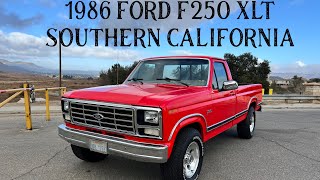 1986 Ford F250 Truck FOR SALE 951.348.5794 Southern California