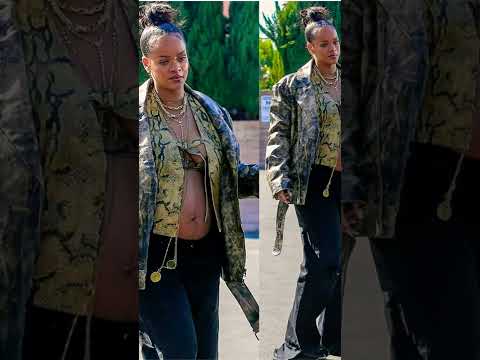 Rihanna pregnancy outfits part 1 #shorts