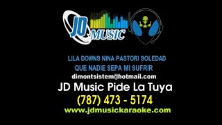 Lila Downs Que Nadie Sepa Mi Sufrir KARAOKE