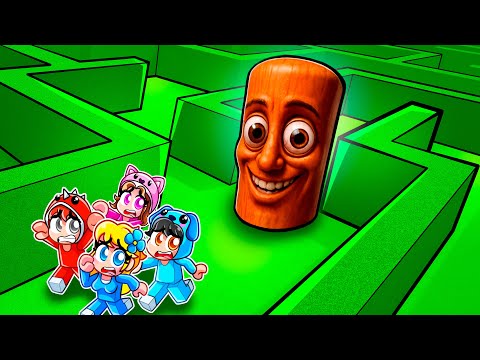TUNG TUNG SAHUR HEAD Maze Escape in Roblox!