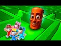 TUNG TUNG SAHUR HEAD Maze Escape In Roblox