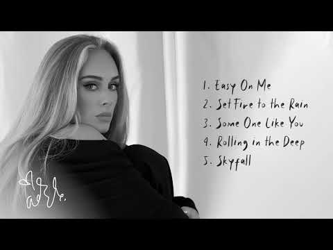 【Adele】 2025 Top 5 Hits Playlist | Based on Latest Spotify Weekly Streaming