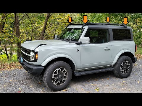Ford Bronco Roof Rack Install (2 door)