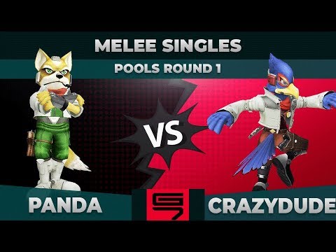 Panda vs Crazydude - Melee Singles: Pools R1 Winners Semifinal - Genesis 7 | Fox vs Falco