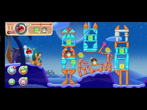 @AngryBirds How to cross Angrybird Starry Desert level 391 to 395 #30daychallenge #gameplay #78