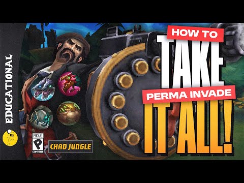 Win Early Game by PERMA INVADING on Graves! - Graves Challenger Gameplay