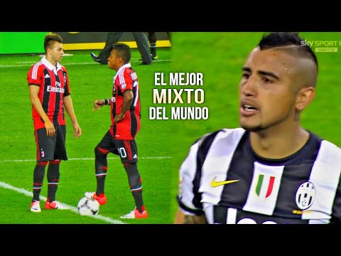 VIDAL gave a lesson to Robinho and El Shaarawy's Milan in 2013 🇮🇹 👑