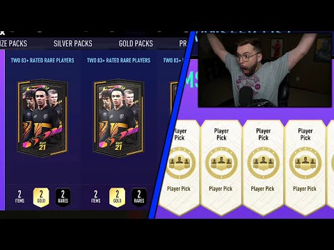 25 83+ DOUBLE UPGRADES & 250 PLAYER PICKS!! - FIFA 21