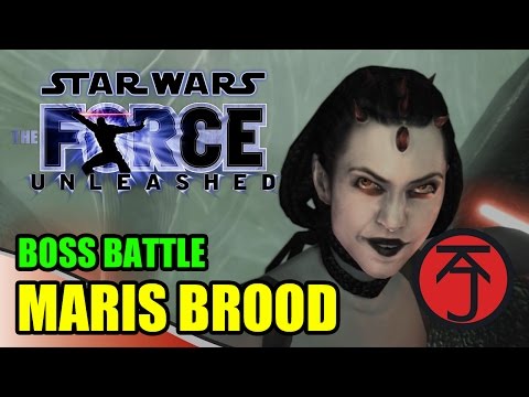 Star Wars: The Force Unleashed - BOSS BATTLE: STARKILLER VS MARIS BROOD
