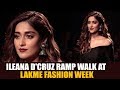 Ileana D Cruz Ramp Walk At Lakme Fashion Week Winter Festive 2017 Grand Finale