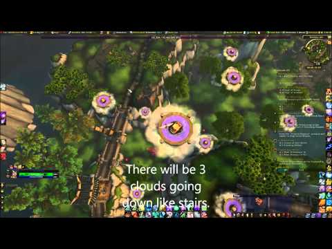 How to get 4 chests from the clouds on the Timeless Isle