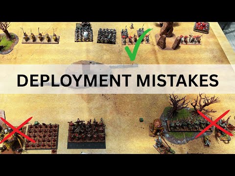 How to WIN deployment and WIN games of Warhammer: The Old World