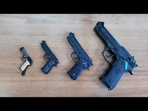 Beretta M92a1 Toy Gun in Every Size 2023 - Realistic Beretta Pistol Collection